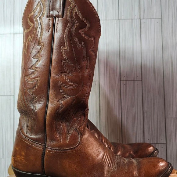 Classic Brown Leather Men\'s Boots main image 4